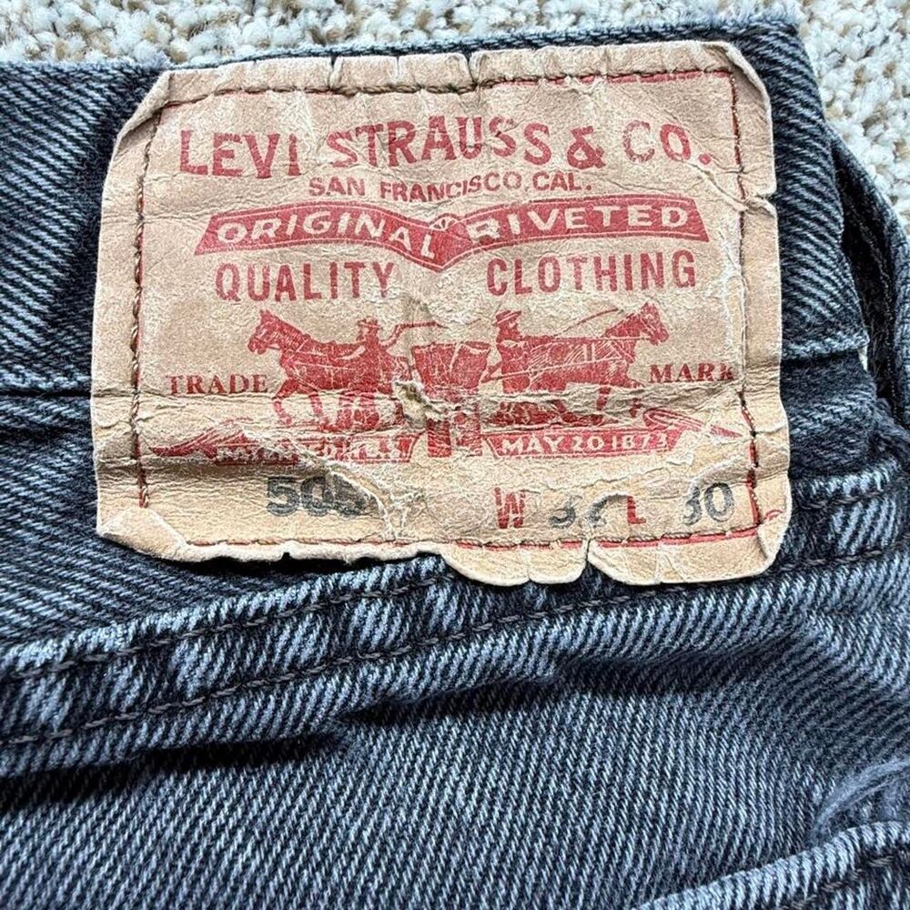 Levi-s Men's Black Jeans - Picture 4 of 6